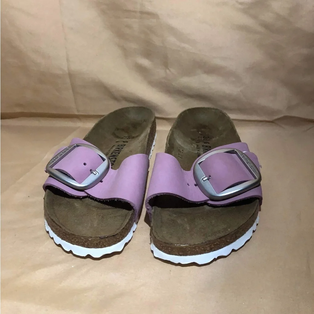Birkenstock Madrid Big Buckle Silver